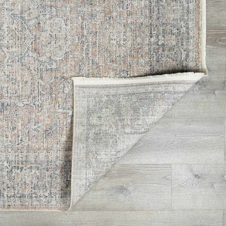 Anomie Traditional Beige And Gray Area Rug - The Rug Decor