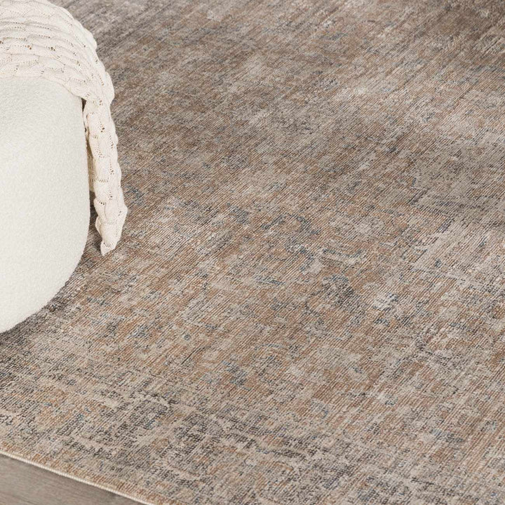 Anomie Traditional Beige And Gray Area Rug - The Rug Decor