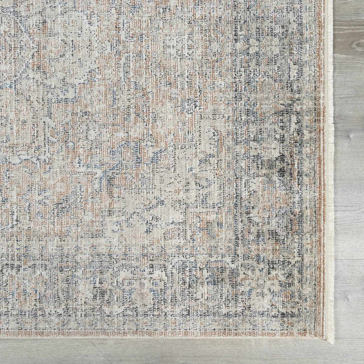 Anomie Traditional Beige And Gray Area Rug - The Rug Decor