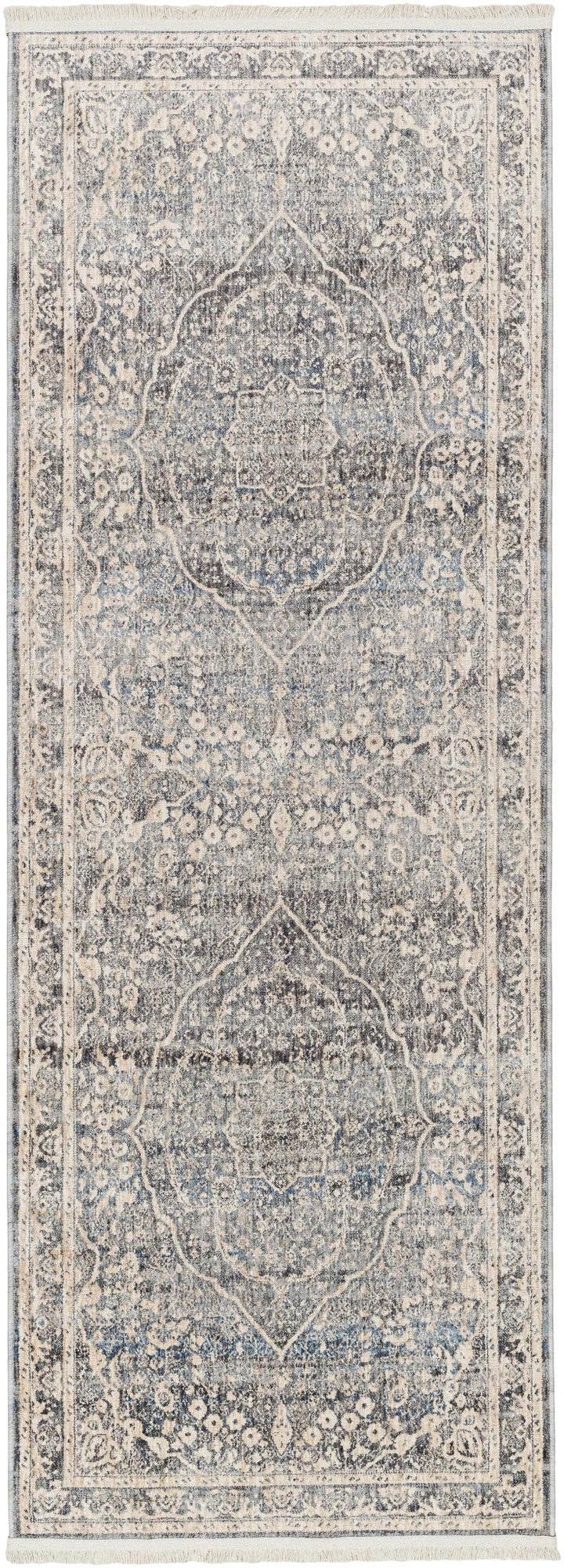 Anouk Traditional Style Beige And Gray Area Rug - The Rug Decor