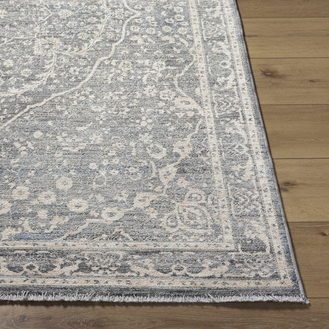 Anouk Traditional Style Beige And Gray Area Rug - The Rug Decor