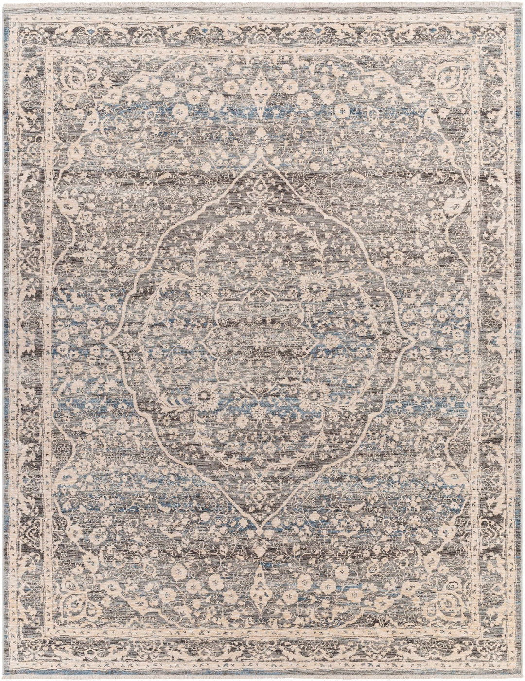 Anouk Traditional Style Beige And Gray Area Rug - The Rug Decor