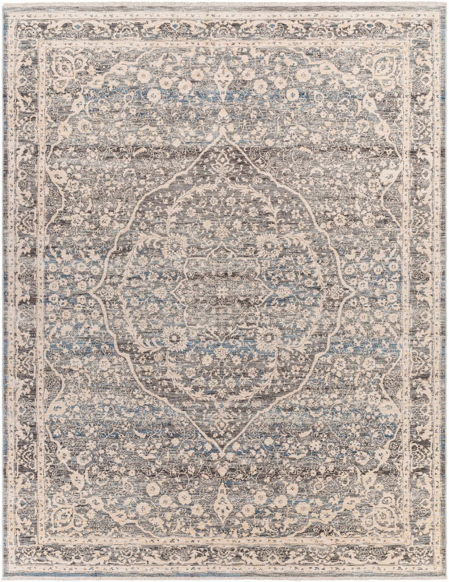 Anouk Traditional Style Beige And Gray Area Rug - The Rug Decor