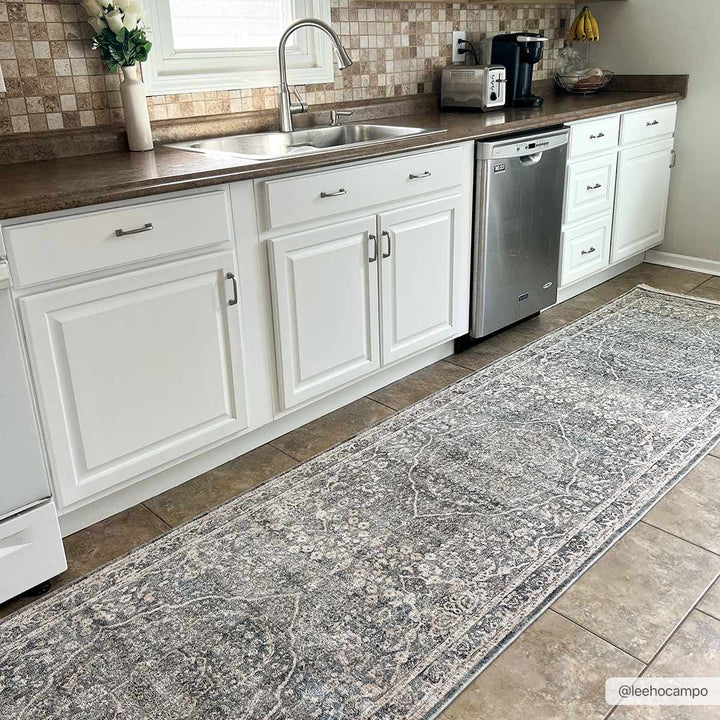 Anouk Traditional Style Beige And Gray Area Rug - The Rug Decor