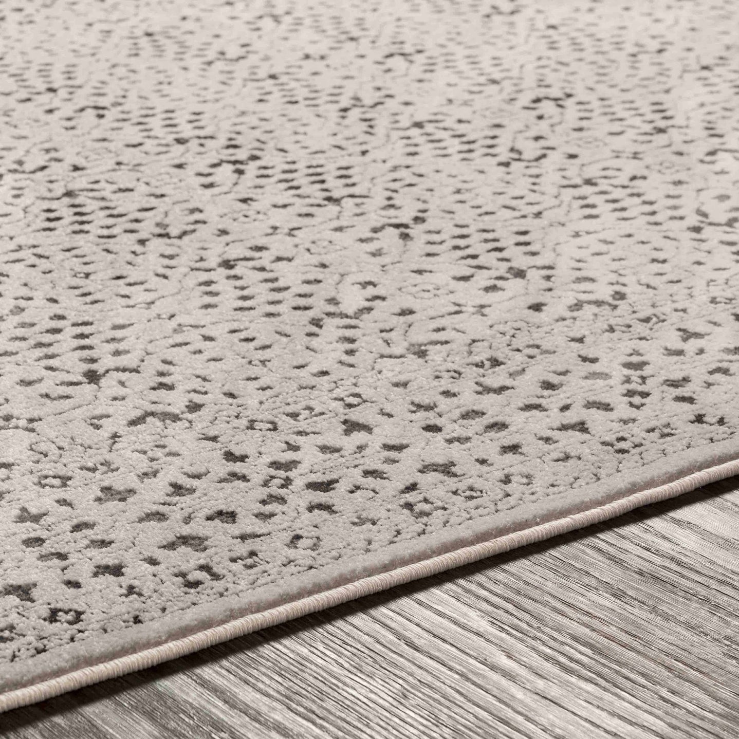 Antique Design Beige and Charcoal Traditional area rug - The Rug Decor