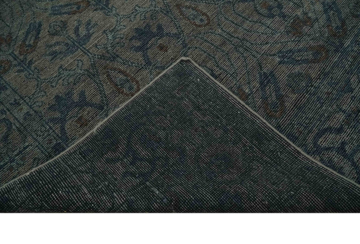 Antique look Gray, Taupe and Gray 8x10 Traditional Design wool Rug - The Rug Decor