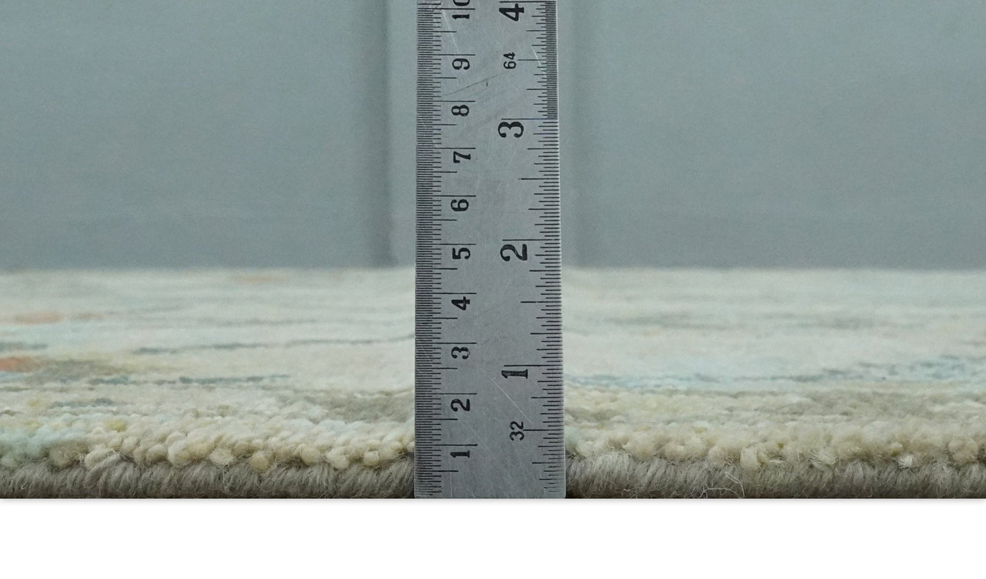 Antique Style Beige, Green and Gray Hand Knotted Traditional Oriental 8x10 wool area Rug - The Rug Decor