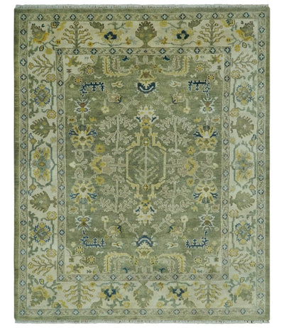 Olive Multi Patterned Rug Multi size Pink, Olive and Beige Traditional Vintage Wool Rug – The Rug ...