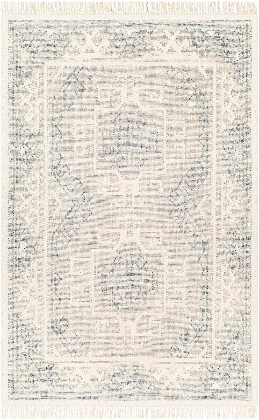 Anund Traditional Beige And Gray Area Rug - The Rug Decor