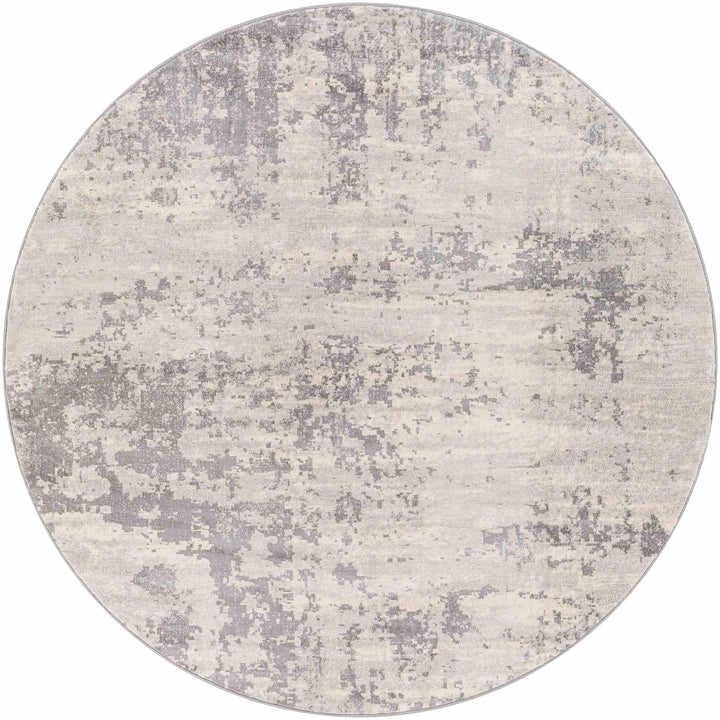 Apison Modern Abstract Design Gray Area Rug