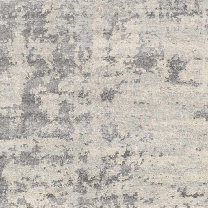 Apison Modern Abstract Design Gray Area Rug