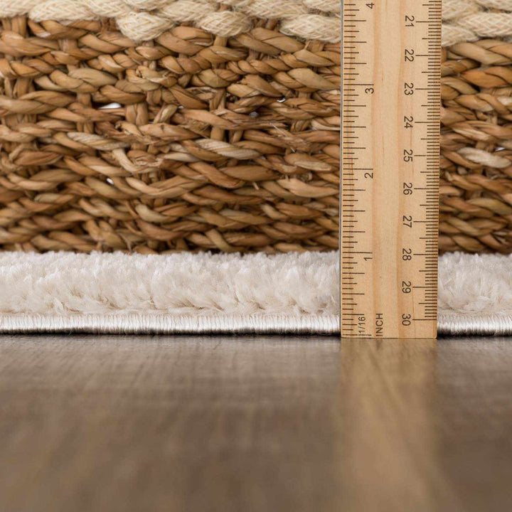Apichu Modern Style Beige And Gray Washable Area Rug - The Rug Decor