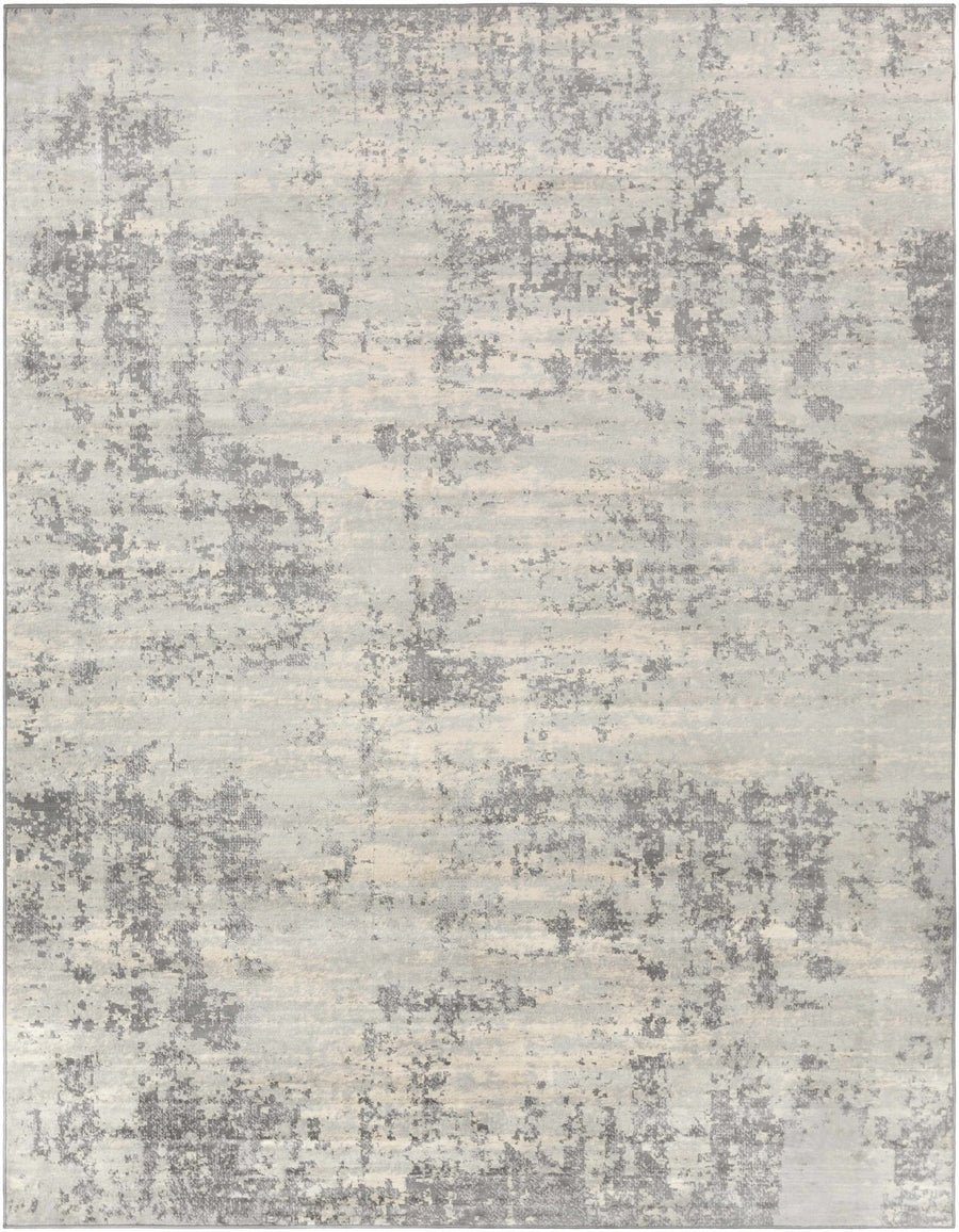Apison Modern Abstract Design Gray Area Rug - The Rug Decor