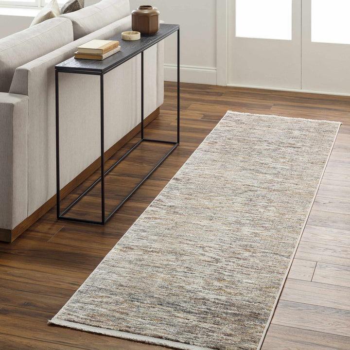 Apria Contemporary Abstract Gray And Brown Area Rug - The Rug Decor