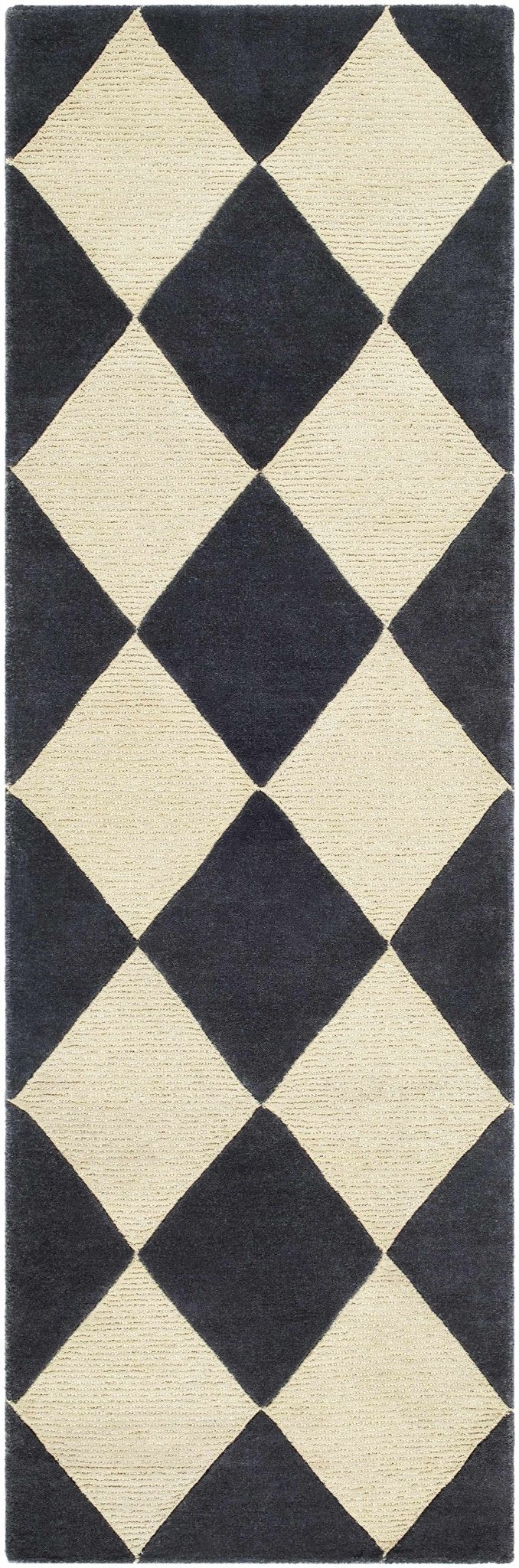 Aradia Modern Geometrical Tan And Charcoal Rug - The Rug Decor