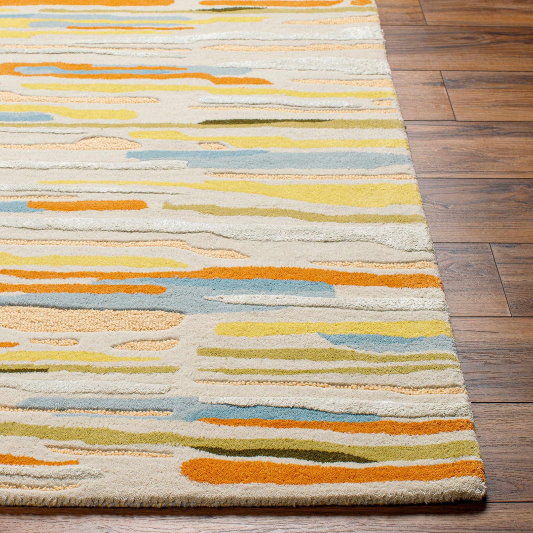 Aram Contemporary Abstract Multicolor Area Rug - The Rug Decor