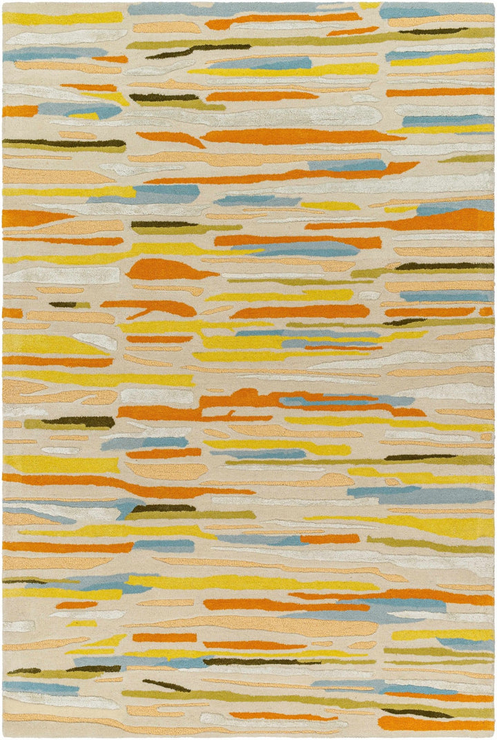 Aram Contemporary Abstract Multicolor Area Rug - The Rug Decor