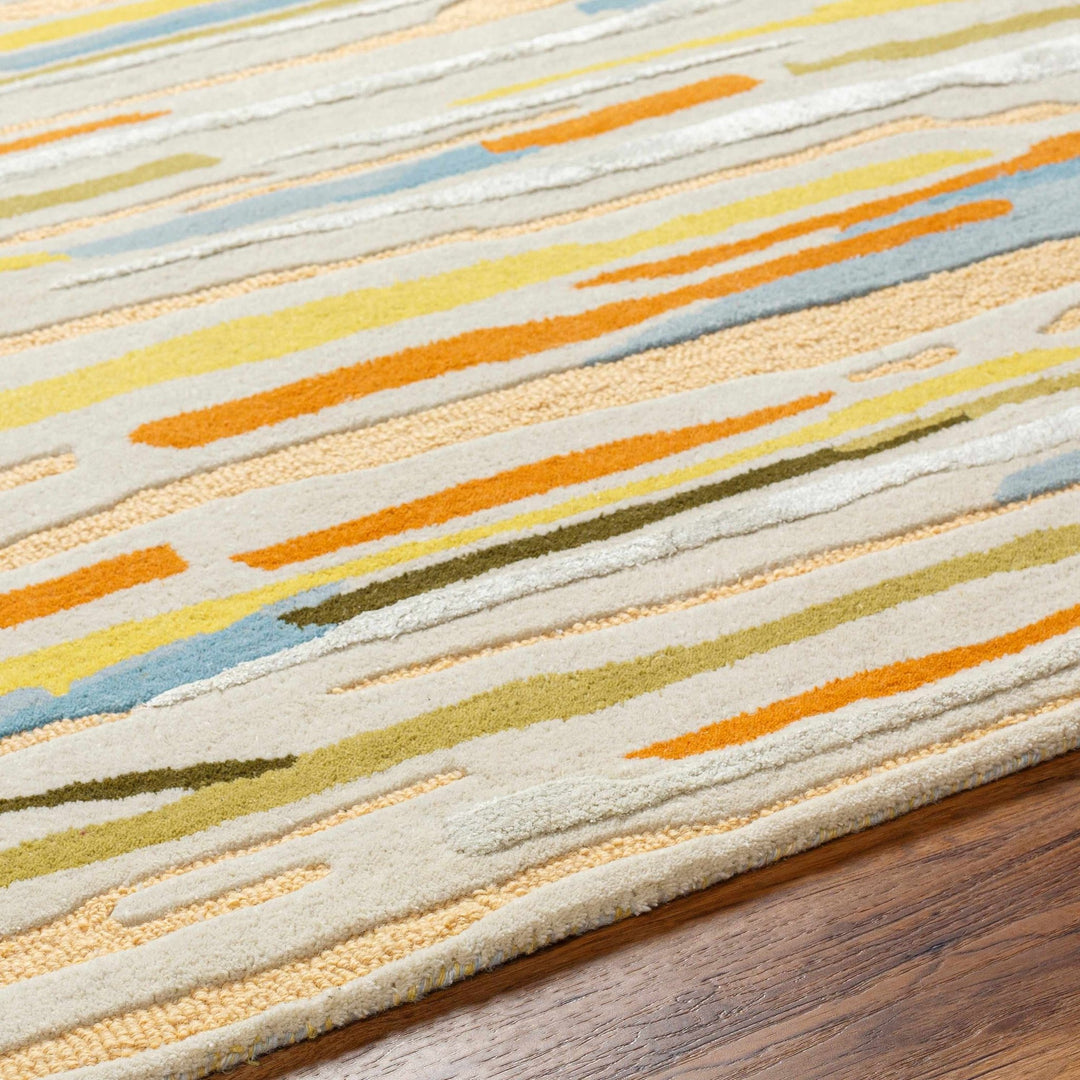 Aram Contemporary Abstract Multicolor Area Rug - The Rug Decor