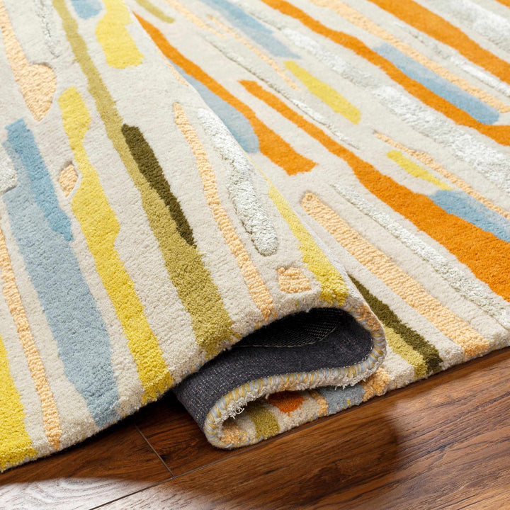 Aram Contemporary Abstract Multicolor Area Rug - The Rug Decor