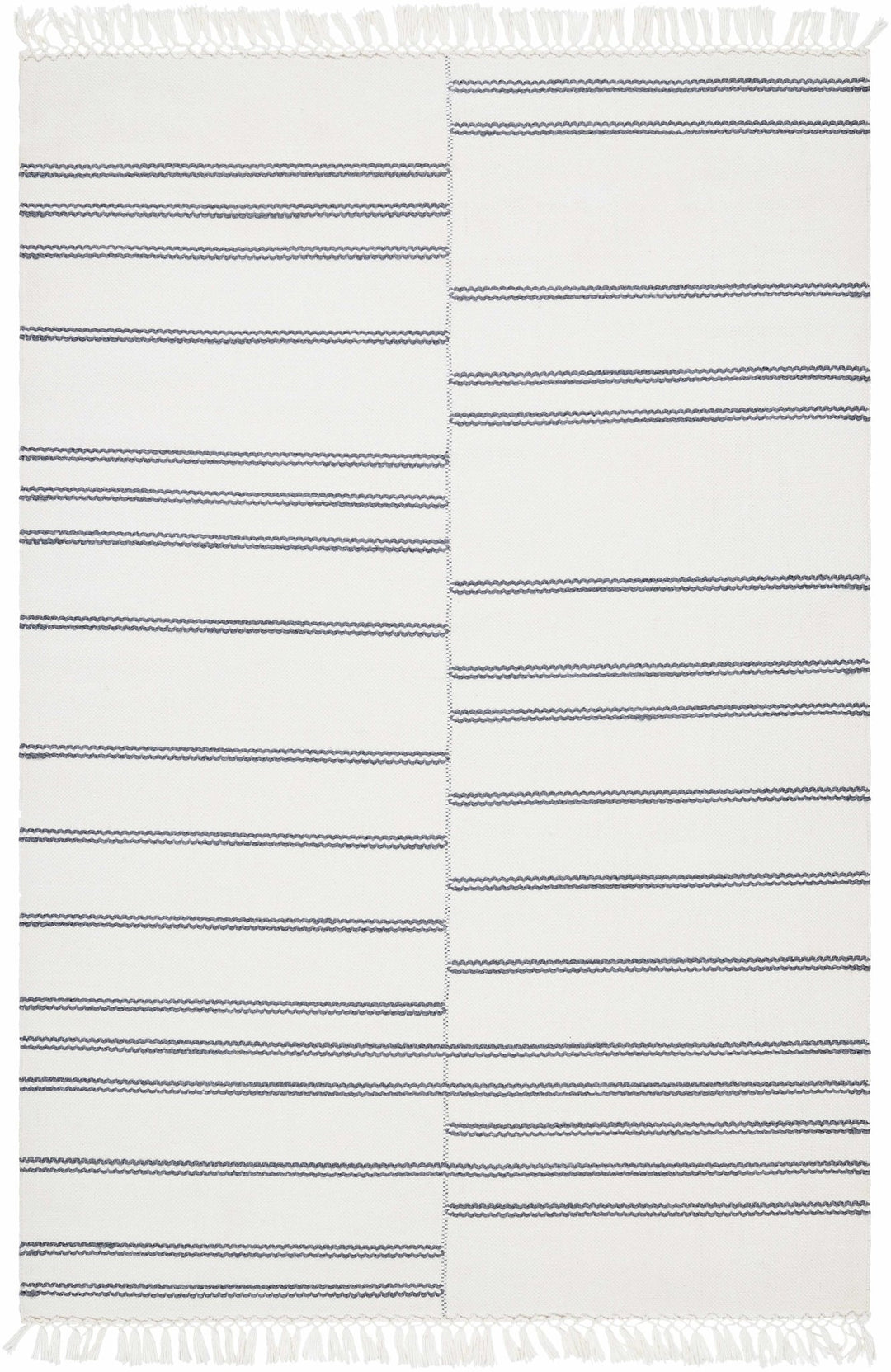 Aras Modern Style Off White Hand Woven Area Rug - The Rug Decor