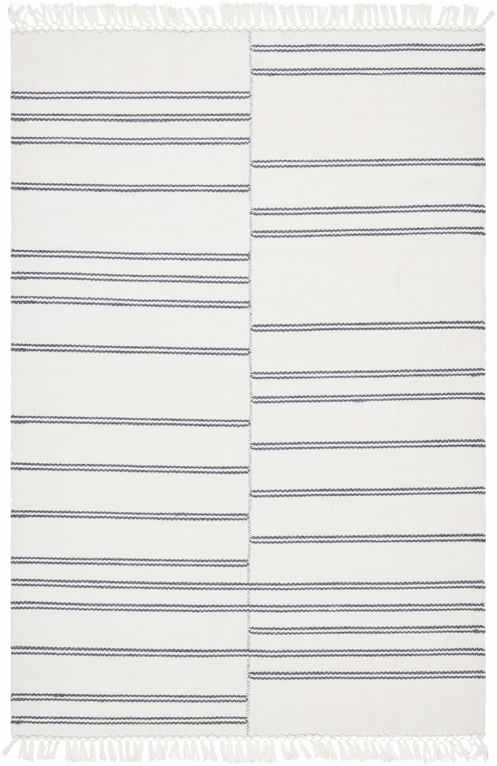 Aras Modern Style Off White Hand Woven Area Rug - The Rug Decor