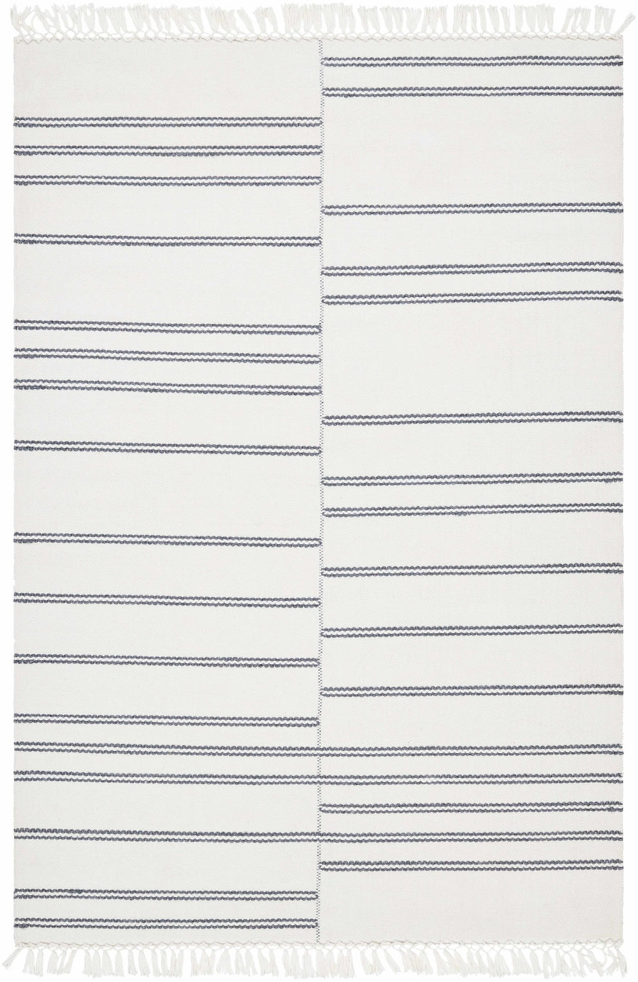 Aras Modern Style Off White Hand Woven Area Rug - The Rug Decor