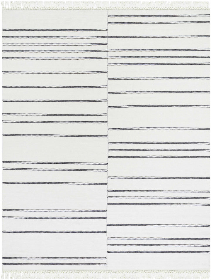 Aras Modern Style Off White Hand Woven Area Rug - The Rug Decor