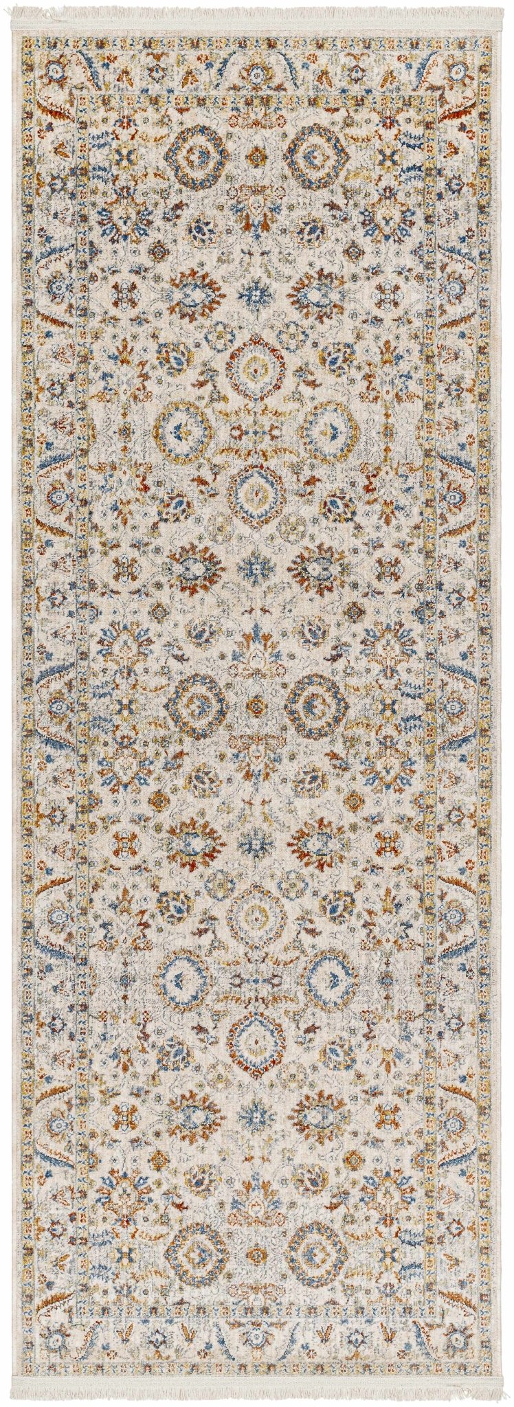 Araya Beige And Rust Traditional Style Rug - The Rug Decor