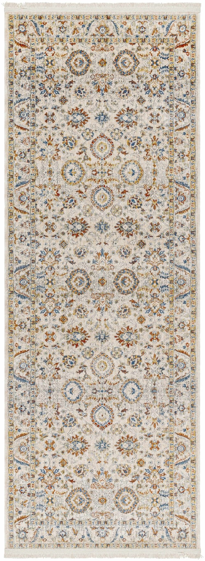 Araya Beige And Rust Traditional Style Rug - The Rug Decor