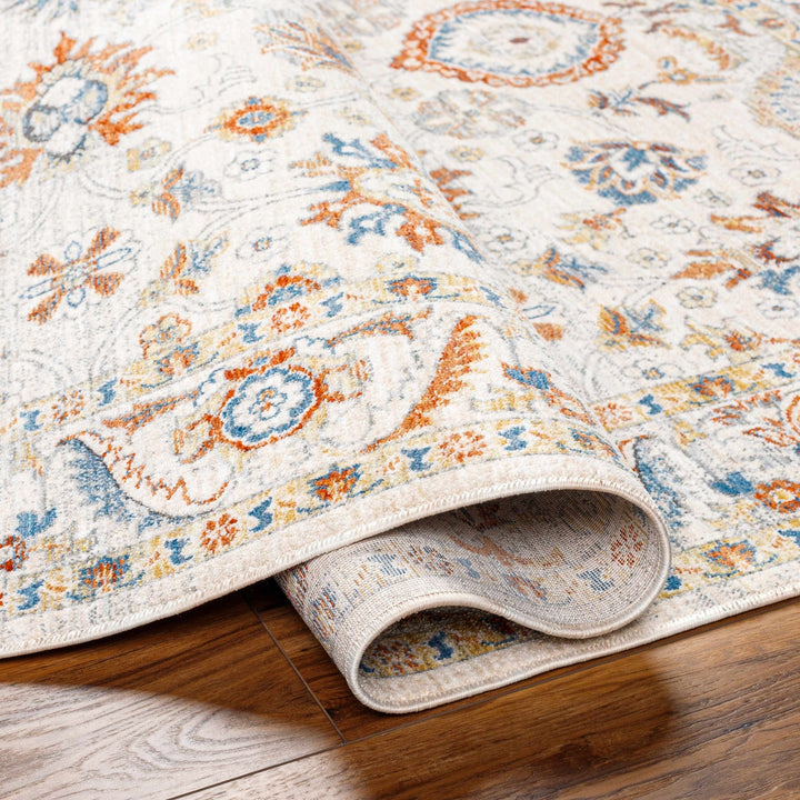 Araya Beige And Rust Traditional Style Rug - The Rug Decor