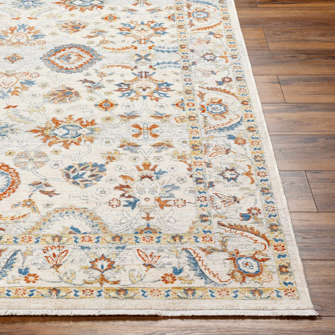 Araya Beige And Rust Traditional Style Rug - The Rug Decor