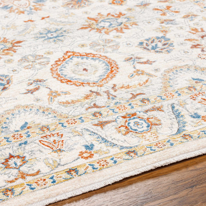 Araya Beige And Rust Traditional Style Rug - The Rug Decor