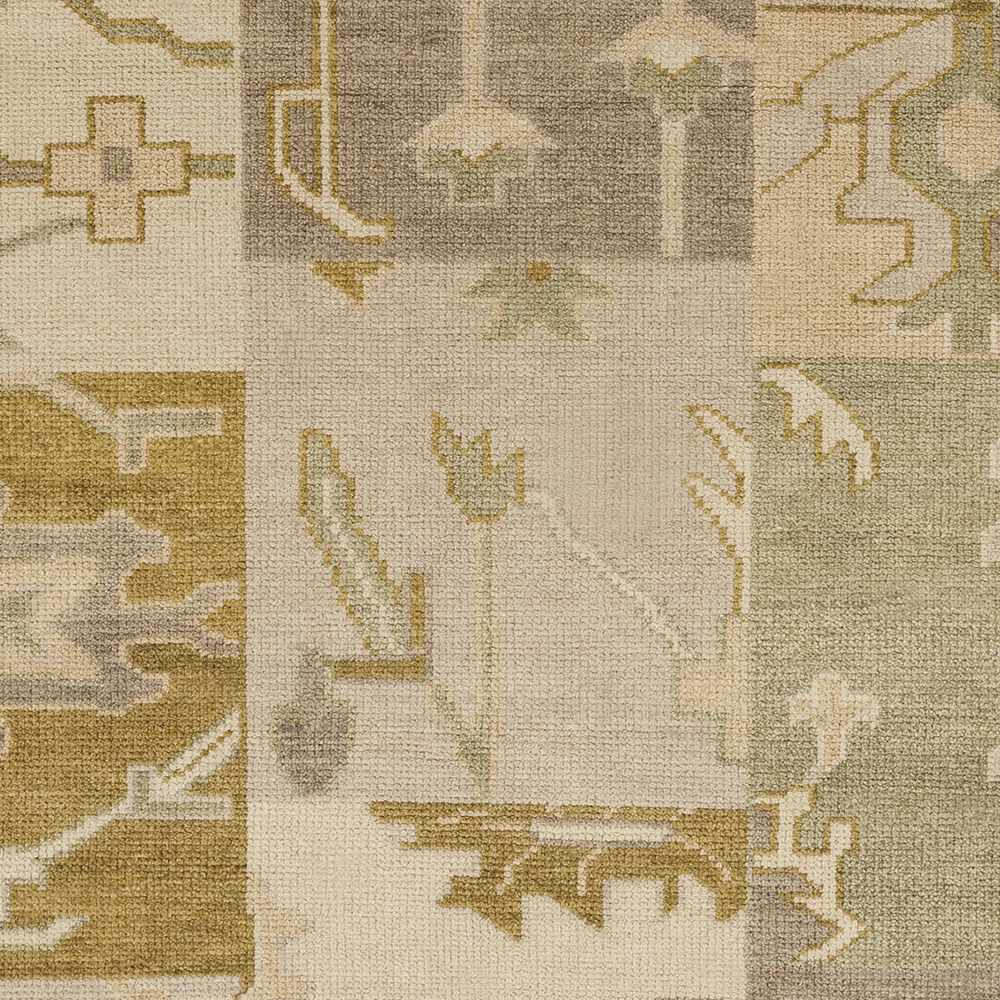 Arbyrd Contemporary Beige And Olive Area Rug - The Rug Decor