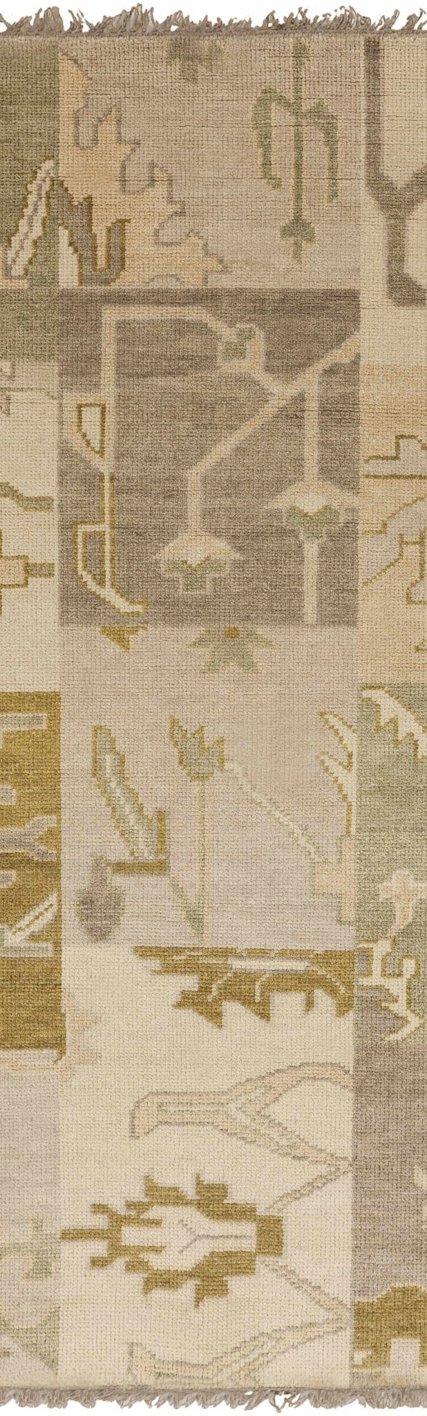 Arbyrd Contemporary Beige And Olive Area Rug - The Rug Decor
