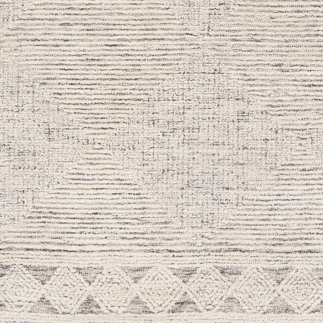 Archer Contemporary Cream And Black Rug - The Rug Decor