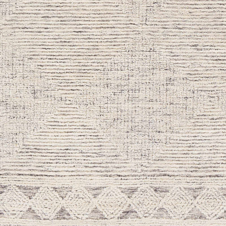 Archer Contemporary Cream And Black Rug - The Rug Decor