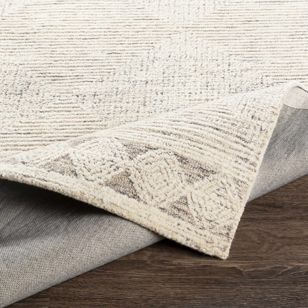 Archer Contemporary Cream And Black Rug - The Rug Decor