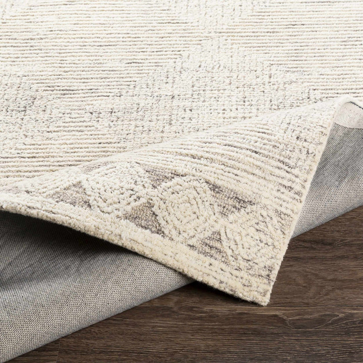 Archer Contemporary Cream And Black Rug - The Rug Decor