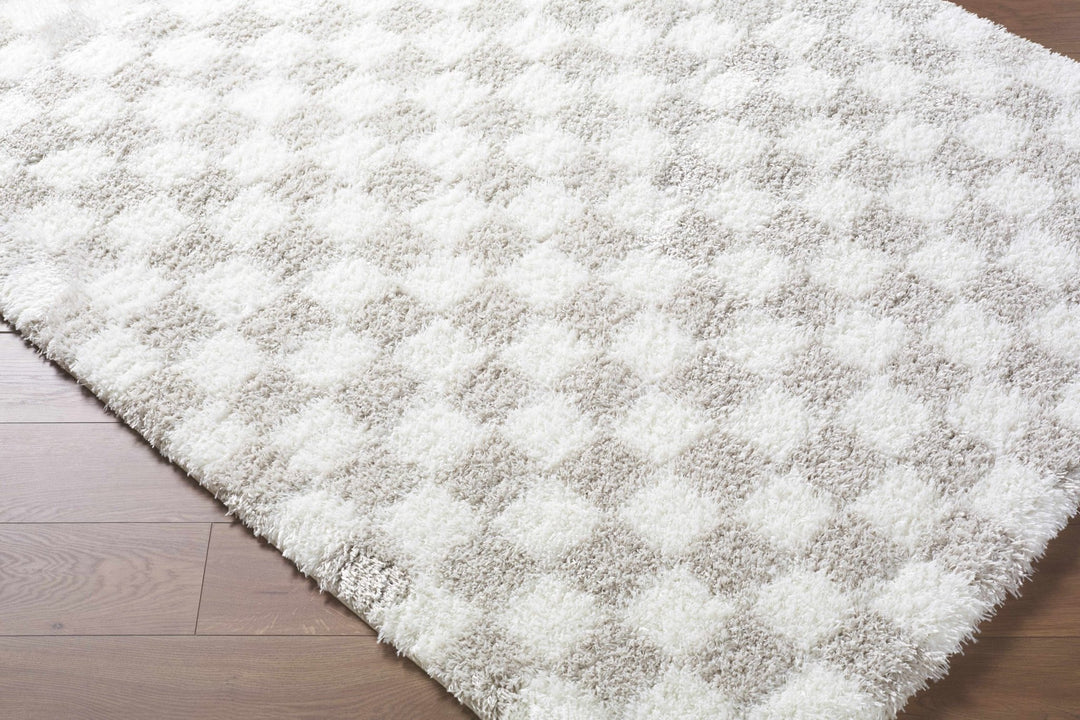 Ardice Modern Geometrical Ivory And Beige Rug - The Rug Decor