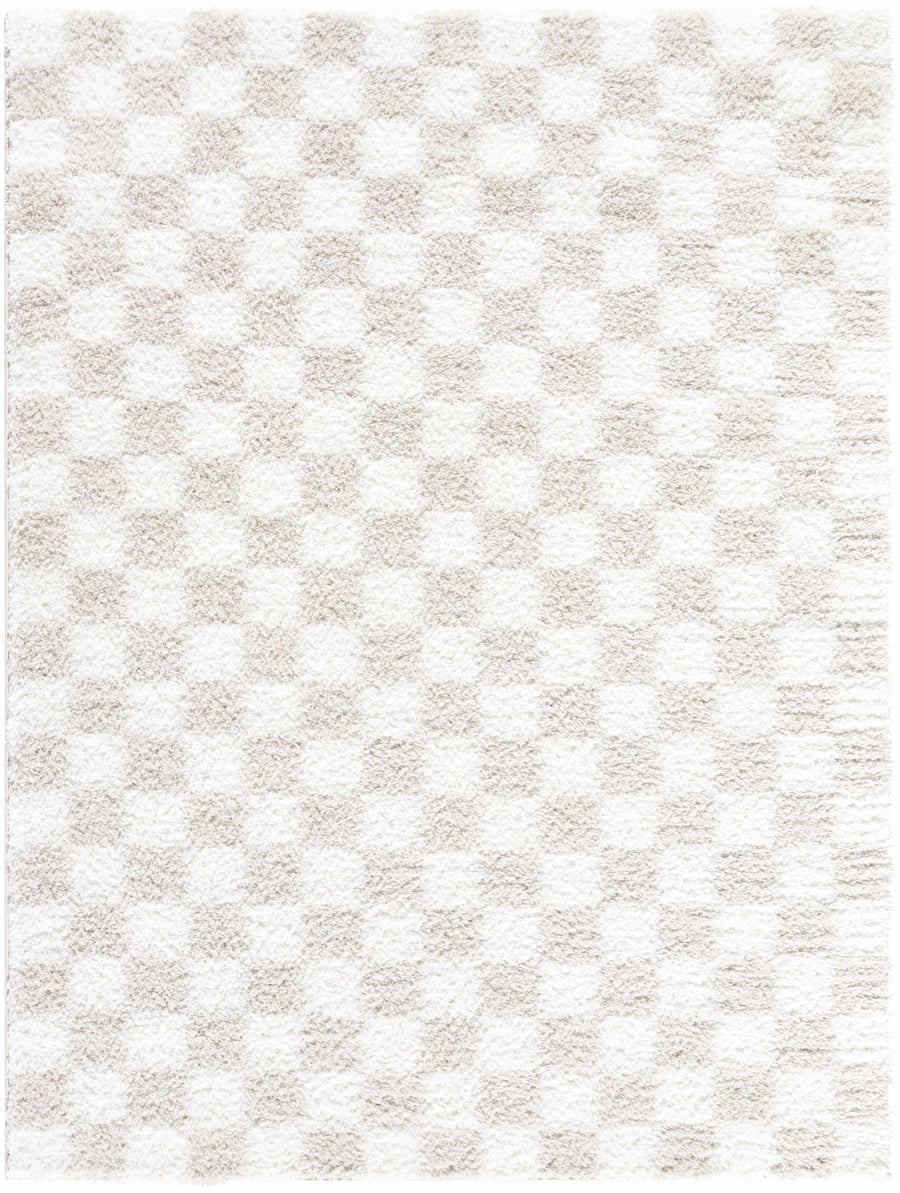 Ardice Modern Geometrical Ivory And Beige Rug - The Rug Decor