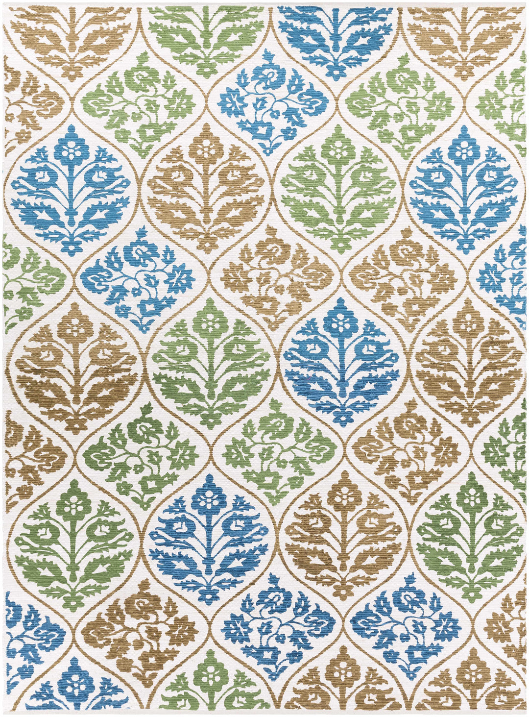Arecibo Multicolor Contemporary Style Hand Woven Rug