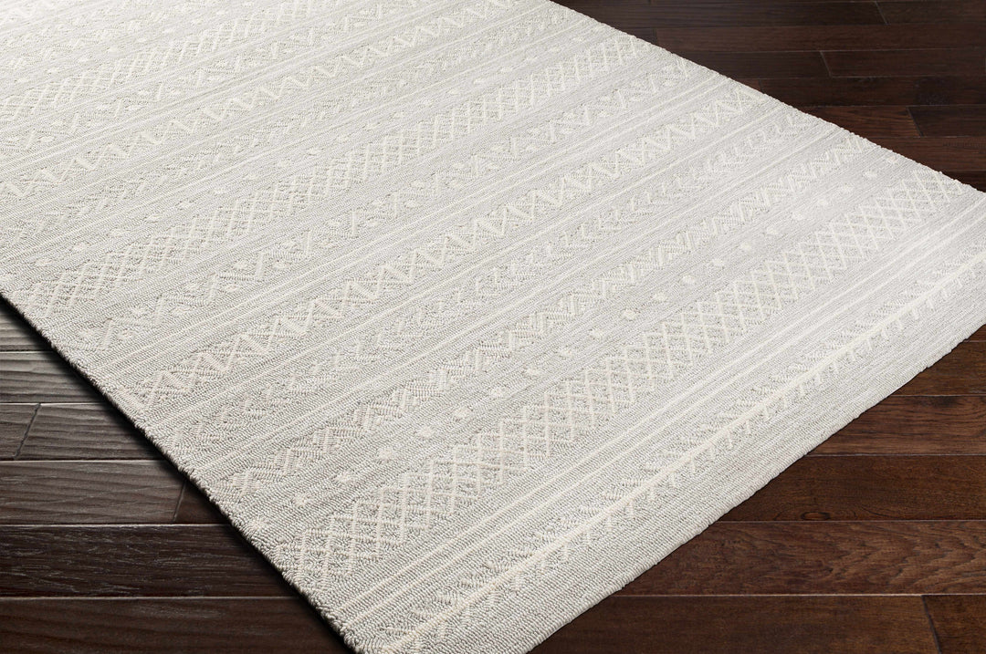 Argenton Modern Geometrical Design Gray Outdoor Area Rug