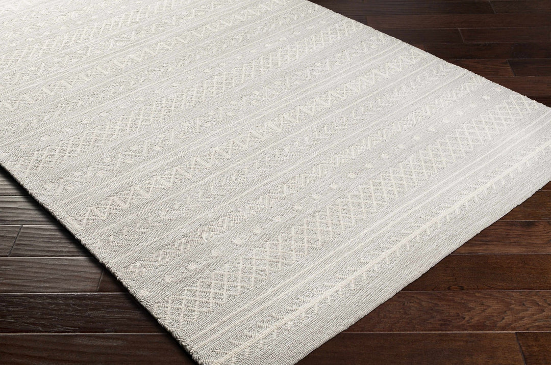 Argenton Modern Geometrical Design Gray Outdoor Area Rug - The Rug Decor