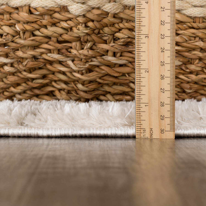 Arilla Modern Geometrical Beige And Gray Area Rug - The Rug Decor
