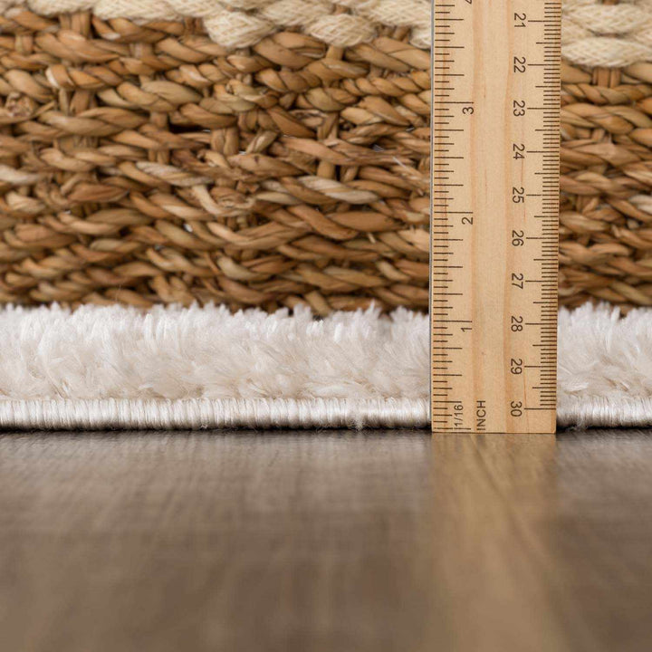 Arilla Modern Geometrical Green And Beige Area Rug - The Rug Decor
