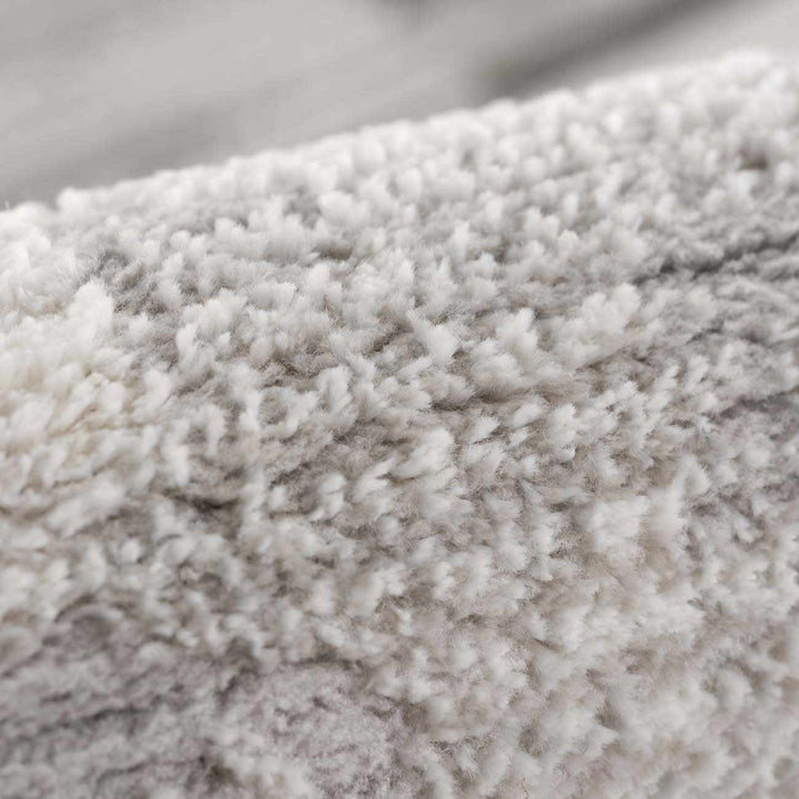 Arissa Modern Stripe Pattern Gray and Silver Rug - The Rug Decor