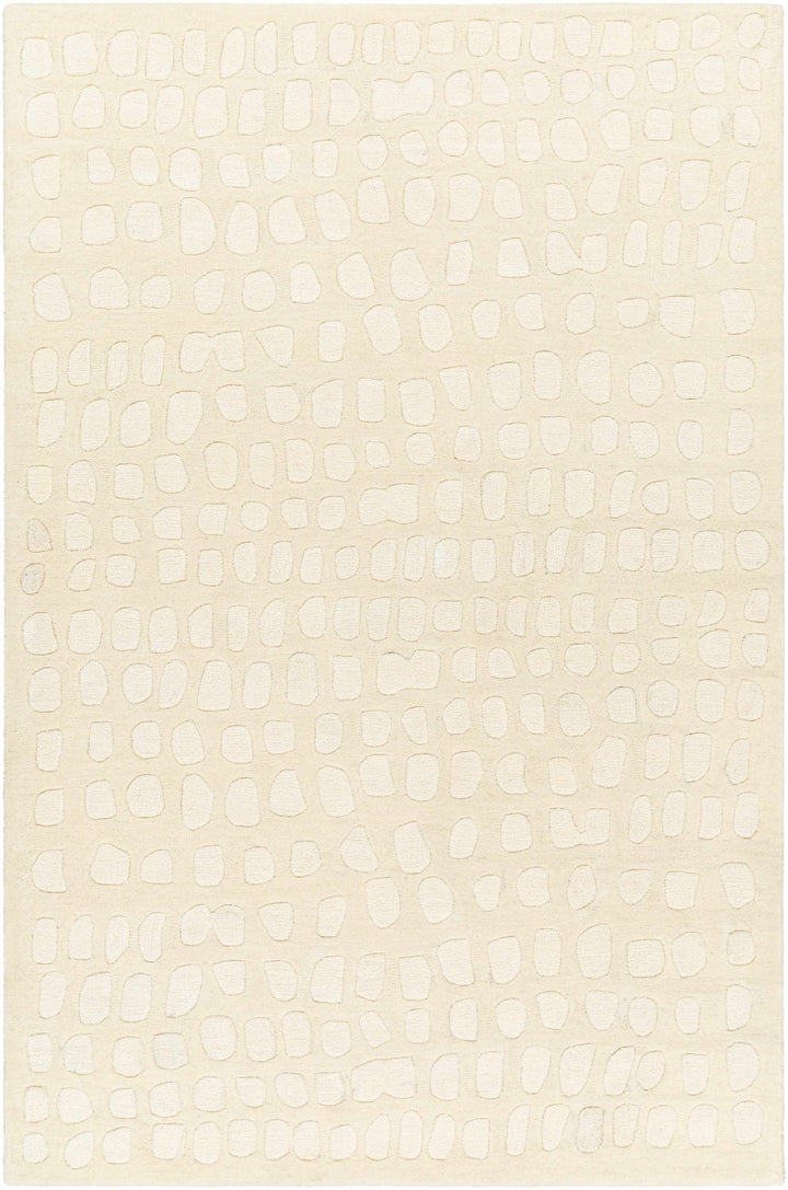 Arjan Contemporary Beige And Ivory Cream Rug - The Rug Decor