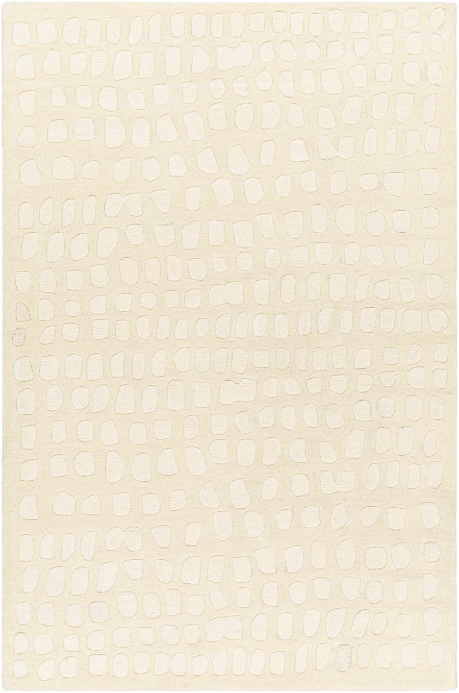 Arjan Contemporary Beige And Ivory Cream Rug - The Rug Decor