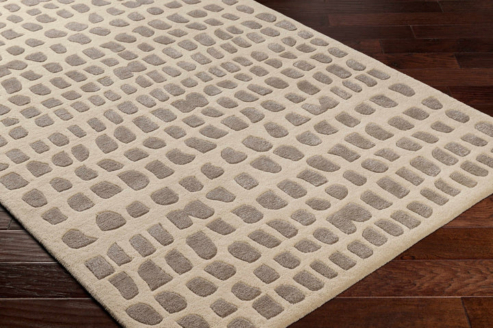 Arjan Contemporary Tan And Brown Area Rug - The Rug Decor