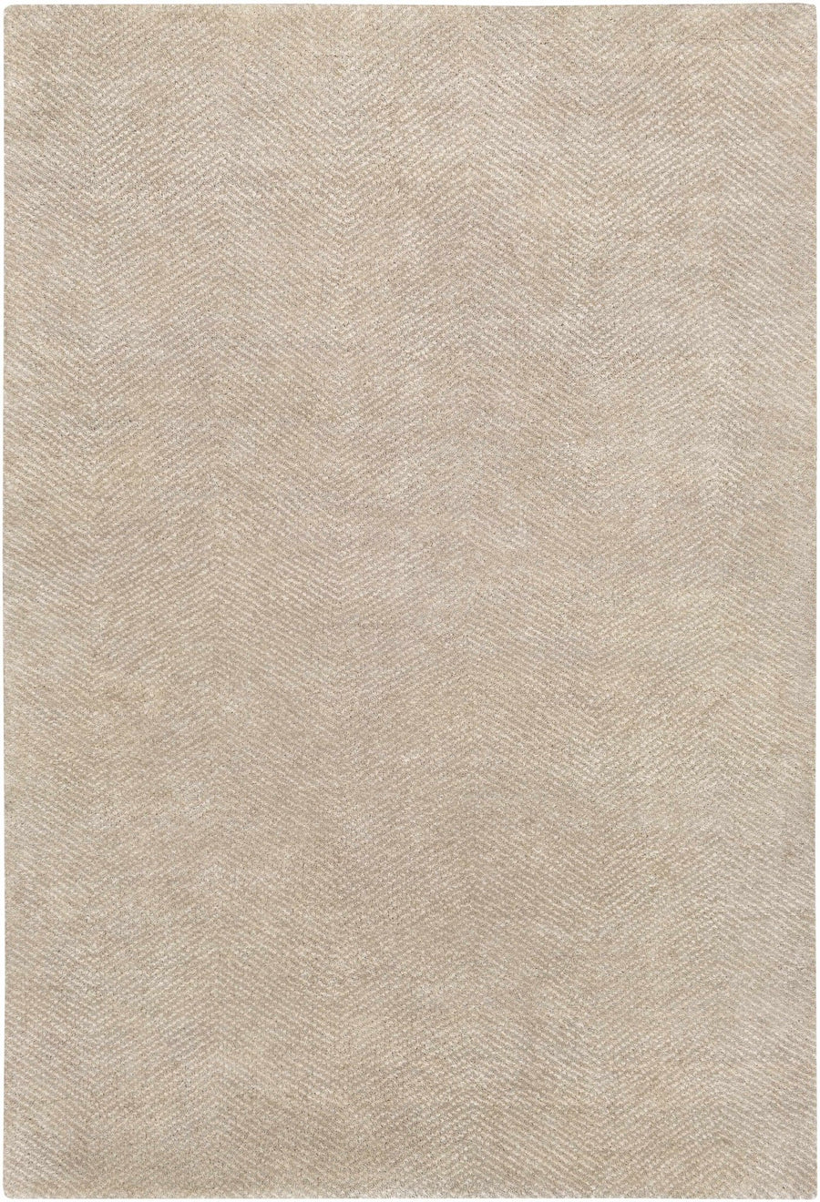 Arkadelphia Modern Style Beige Hand Knotted Area Rug - The Rug Decor